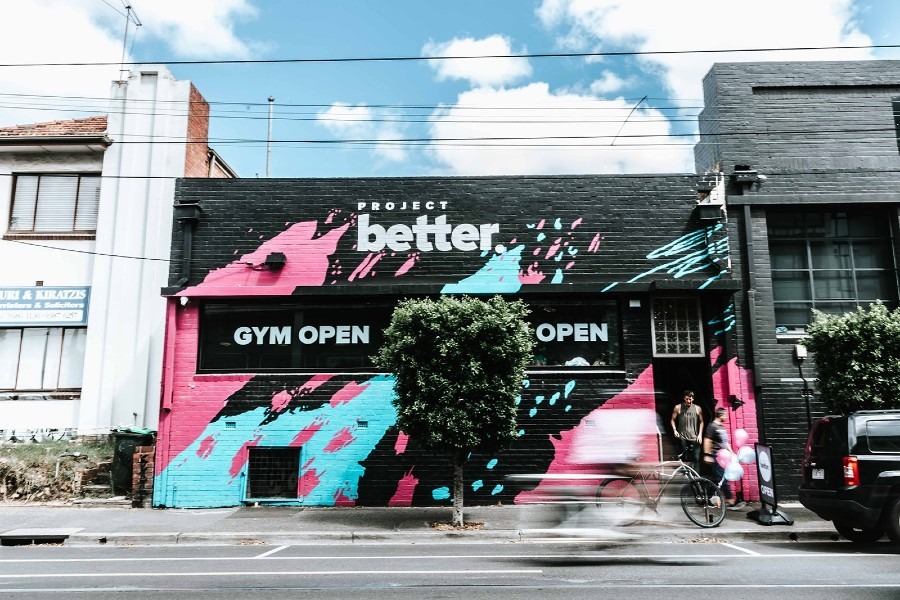 Front of a Project Better gym a dog-friendly community gym in Melbourne