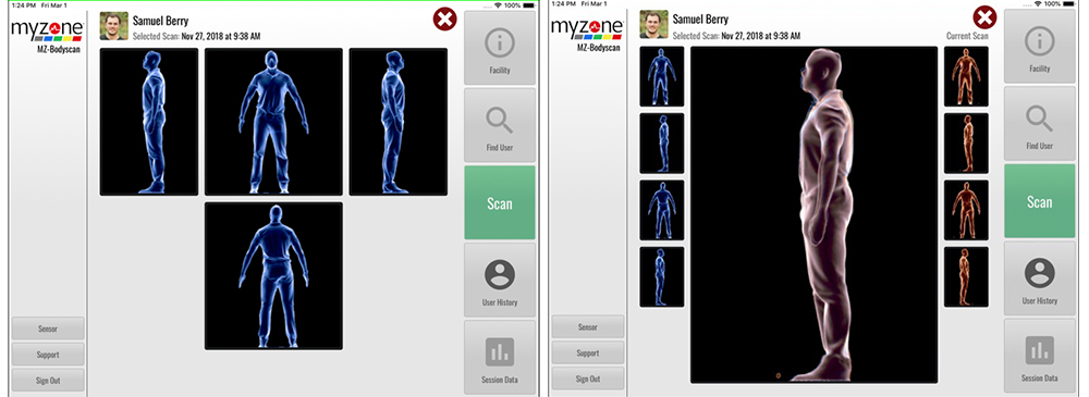 MZ-Bodyscan - New from Myzone - Download from the App Store