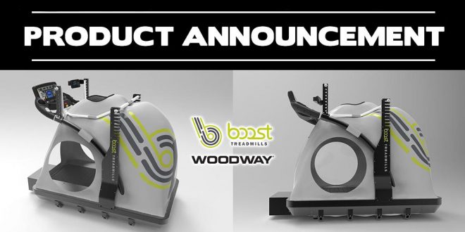 Boost Treadmill - New from Woodway - Available in Australia from NovoFit