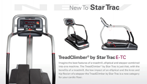 NEW - The TreadClimber by Star Trac E-TC