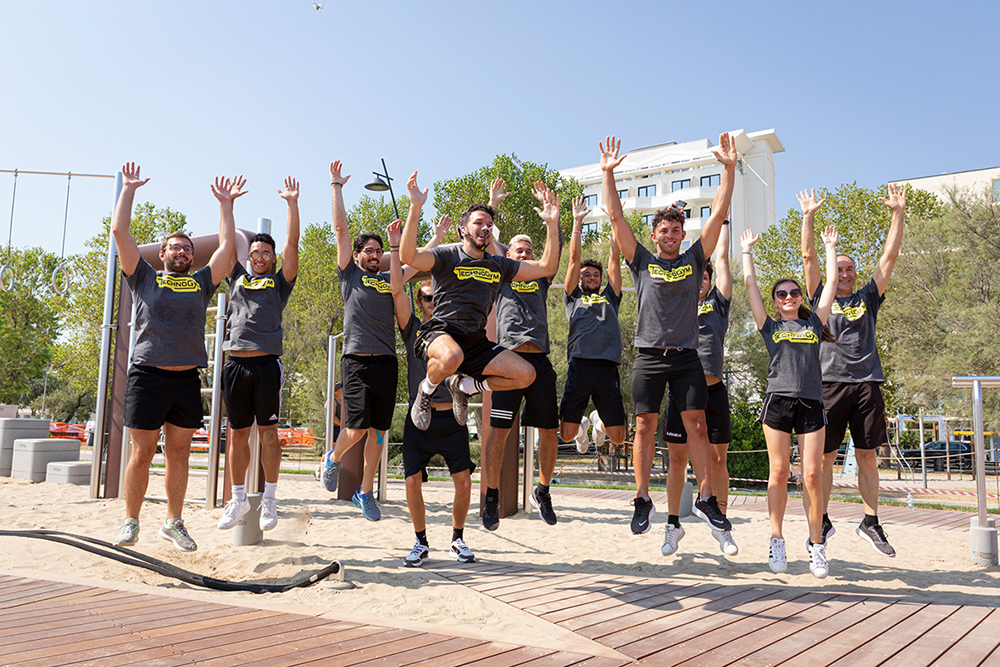 Technogym Unveil New Outdoor Fitness Solution - Technogym group fitness