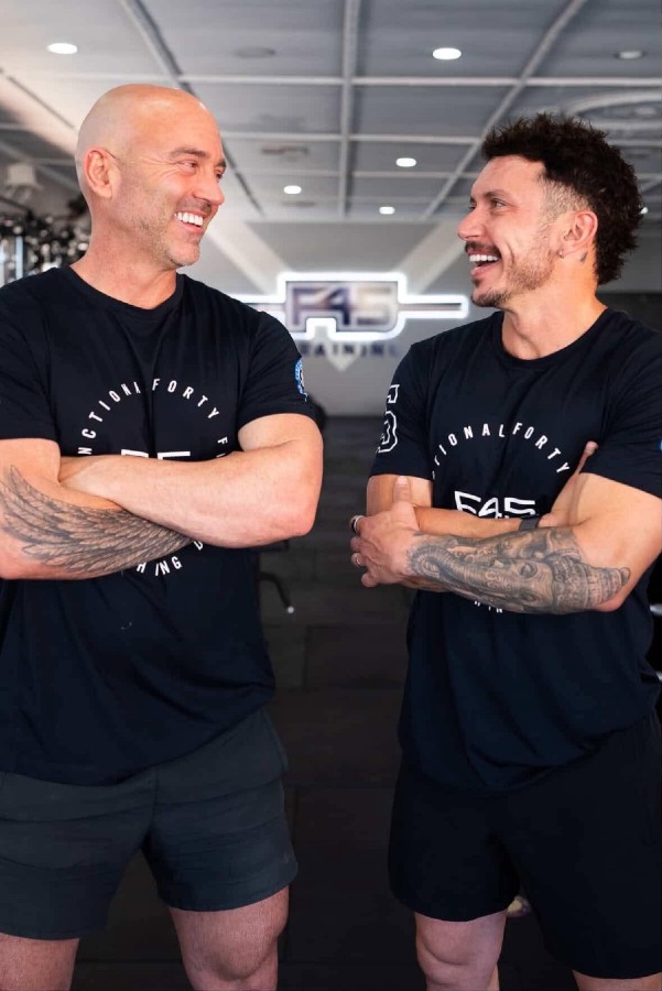 f45 franchisee pete nitschke hilton brandao owner YAAY fibre