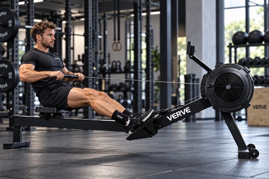 verve commercial air rower
